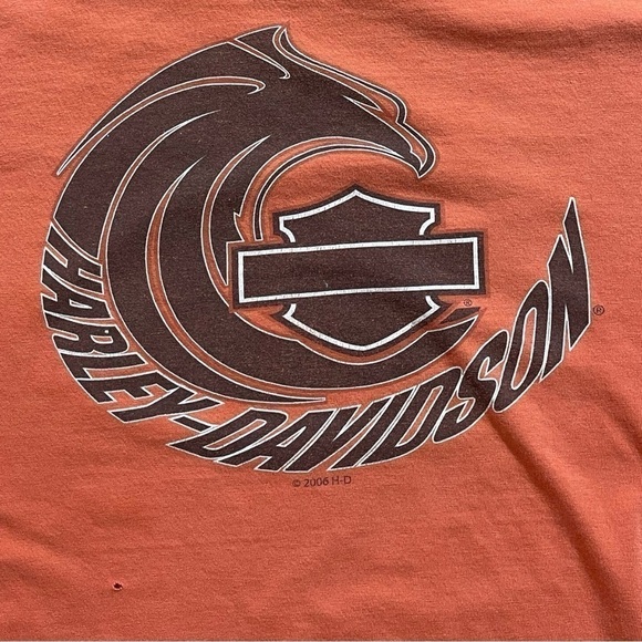 Y2k tribal flame Harley Davidson biker t shirt Hawaii - Picture 4 of 6